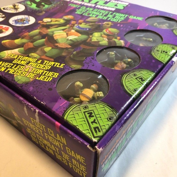 Teenage Mutant Ninja Turtles Foot Clan Street Fight Game 2014 French instruction - Picture 4 of 16